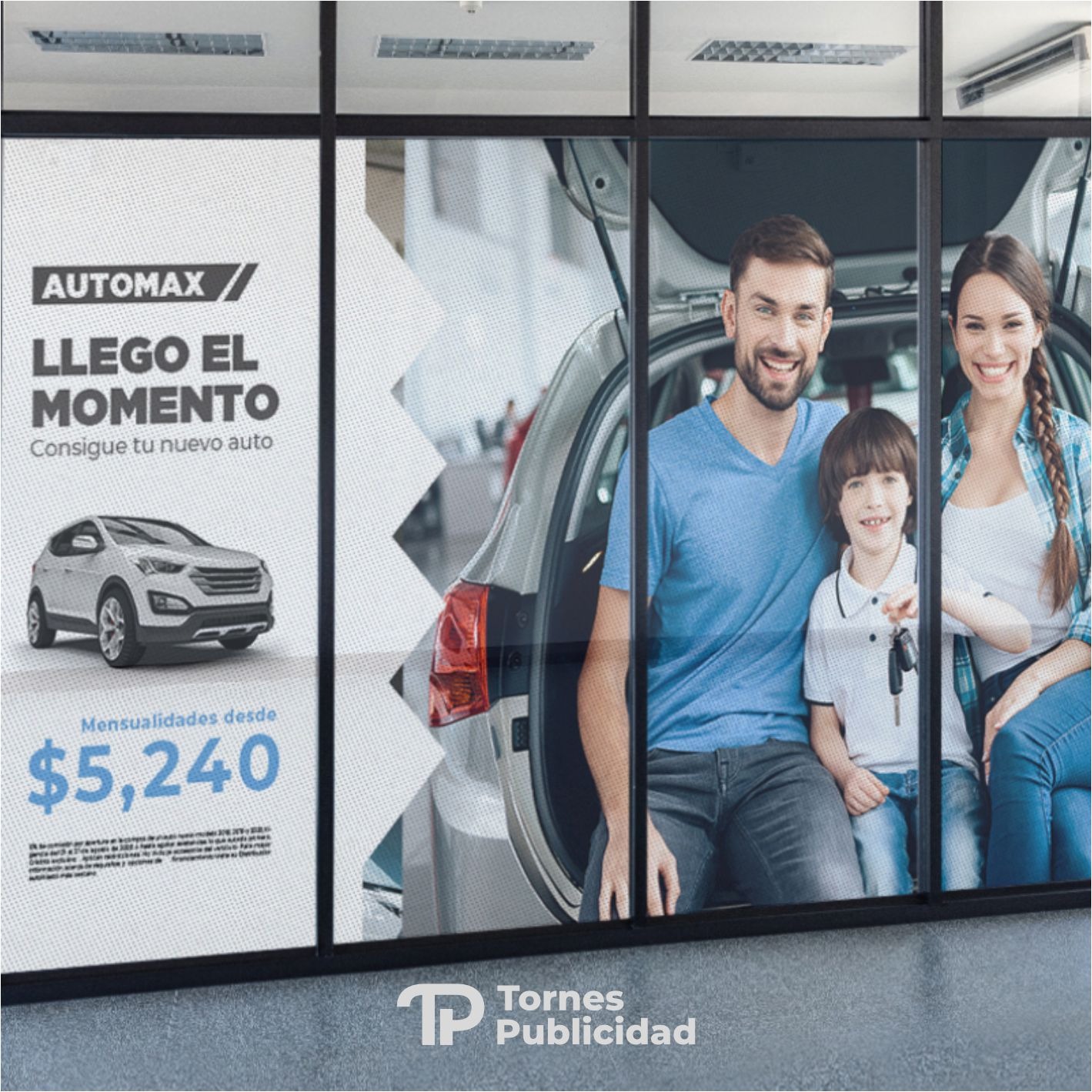 Aviso en Lona Gran Formato